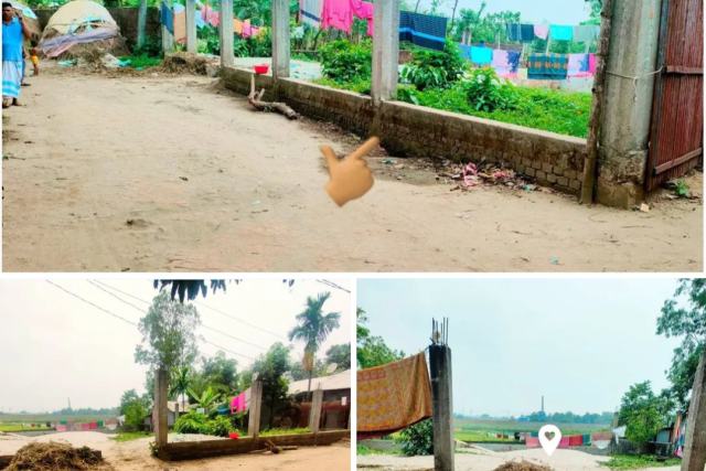 সিলেটের গোলাপগঞ্জে ৩.২৫ ডিসিমেল রেডি স্কয়ার প্লট বিক্রয়